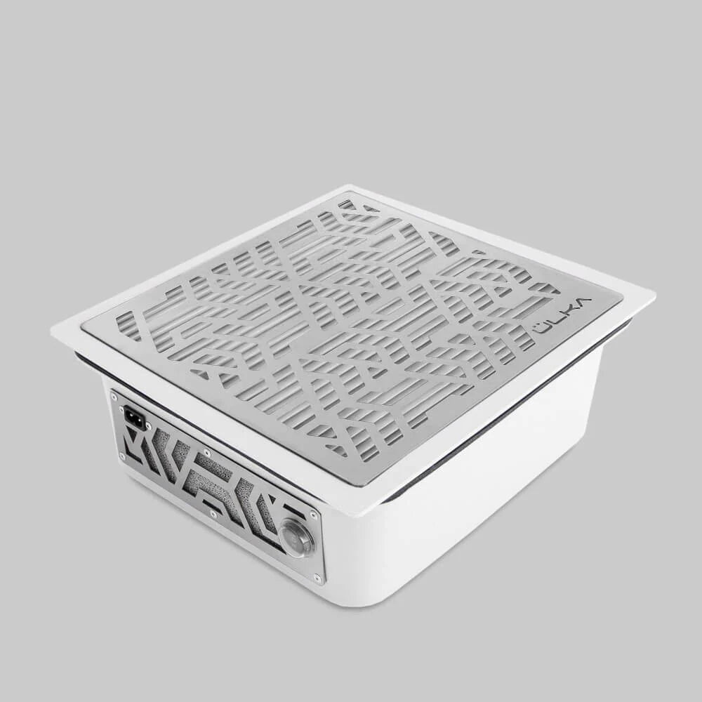 Table de manucure Holivica avec une découpe pour un aspirateur de poussière